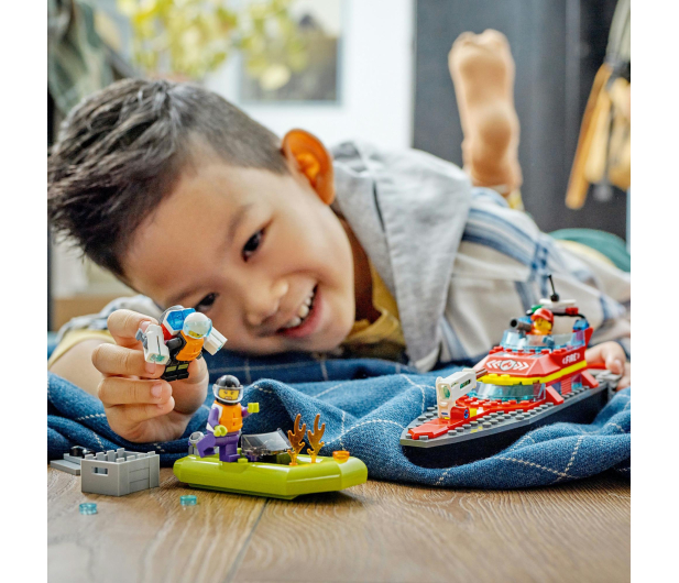 LEGO City 60373 Łódź strażacka - 1091239 - zdjęcie 7
